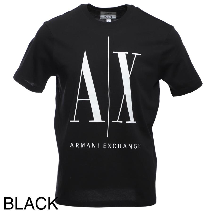 Armani Exchange 3D立体ロゴ コットン クルーネック Tシャツ A|X アルマーニ エクスチェンジ】グリッターロゴ 半袖クルー