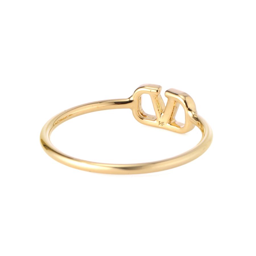 ヴァレンティノガラヴァーニ VALENTINO GARAVANI リング VLOGO SIGNATURE METAL RING Vロゴ シグネチャー メタルリング 指輪 ゴールド レディースの画像