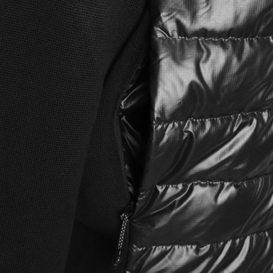 MONCLER（モンクレール） ダウン切り替え ジップアップ カーディガン