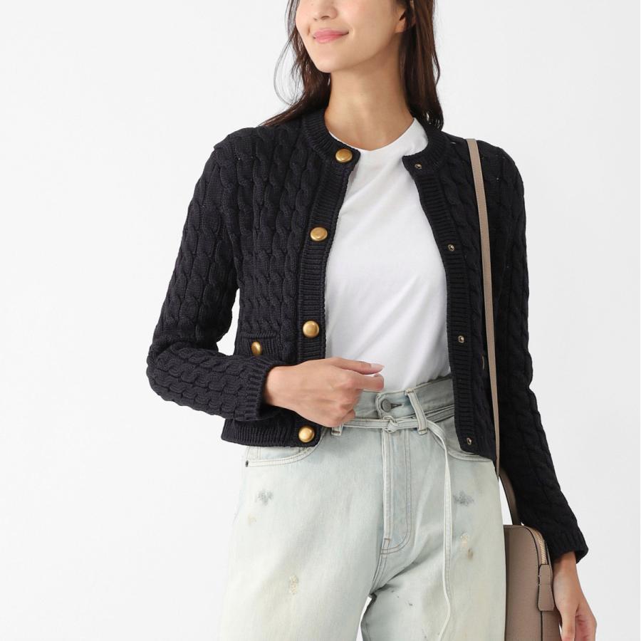 MONCLER（モンクレール） クルーネック カーディガン ブルー