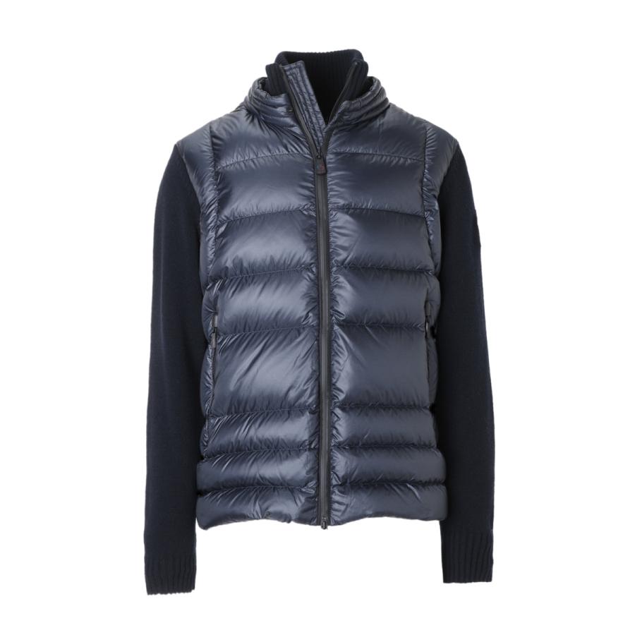 モンクレール MAGLIA ダウン切替ニットベスト ネイビー/ブルー XL MONCLER Grenoble モンクレール グルノーブル GRENOBLE ダウン切り替え