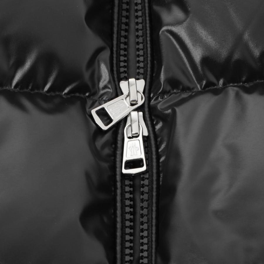 MONCLER（モンクレール） ダウン切り替え ニットブルゾン ブルー