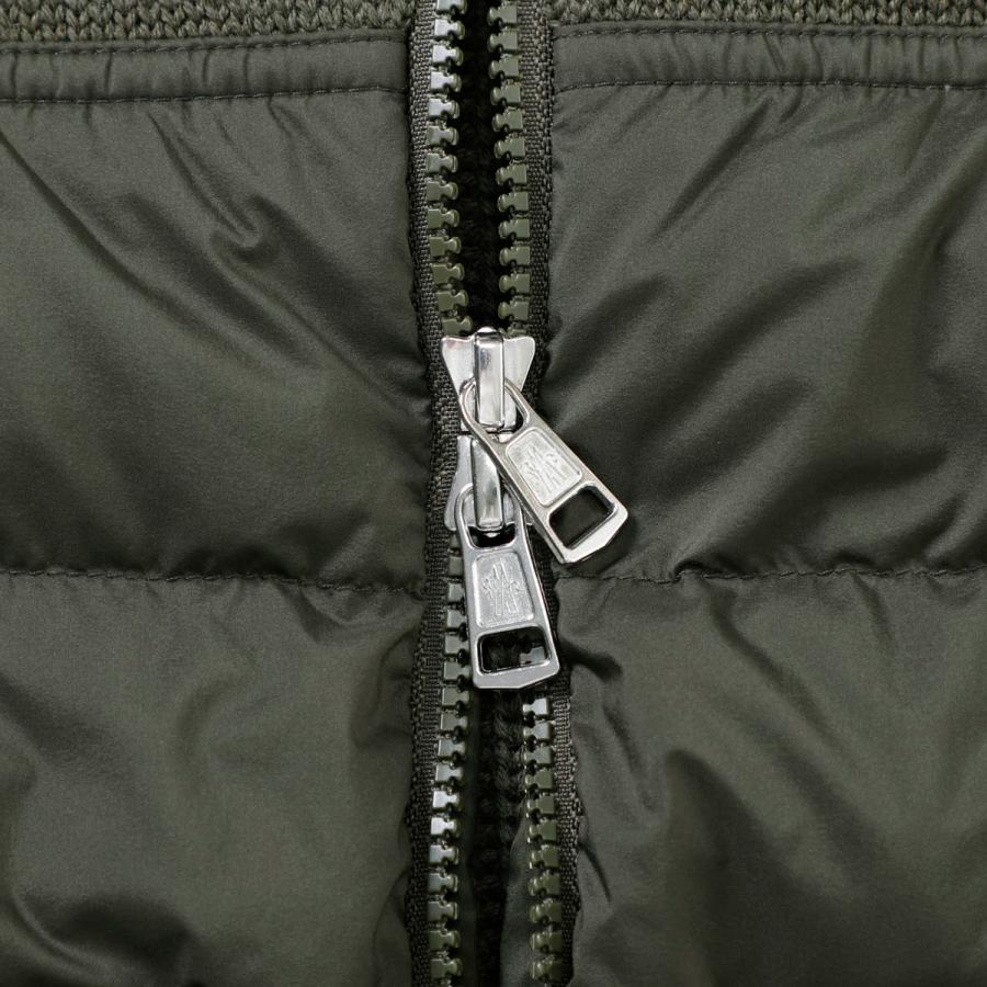 MONCLER（モンクレール） ダウン切り替え ジップアップ カーディガン