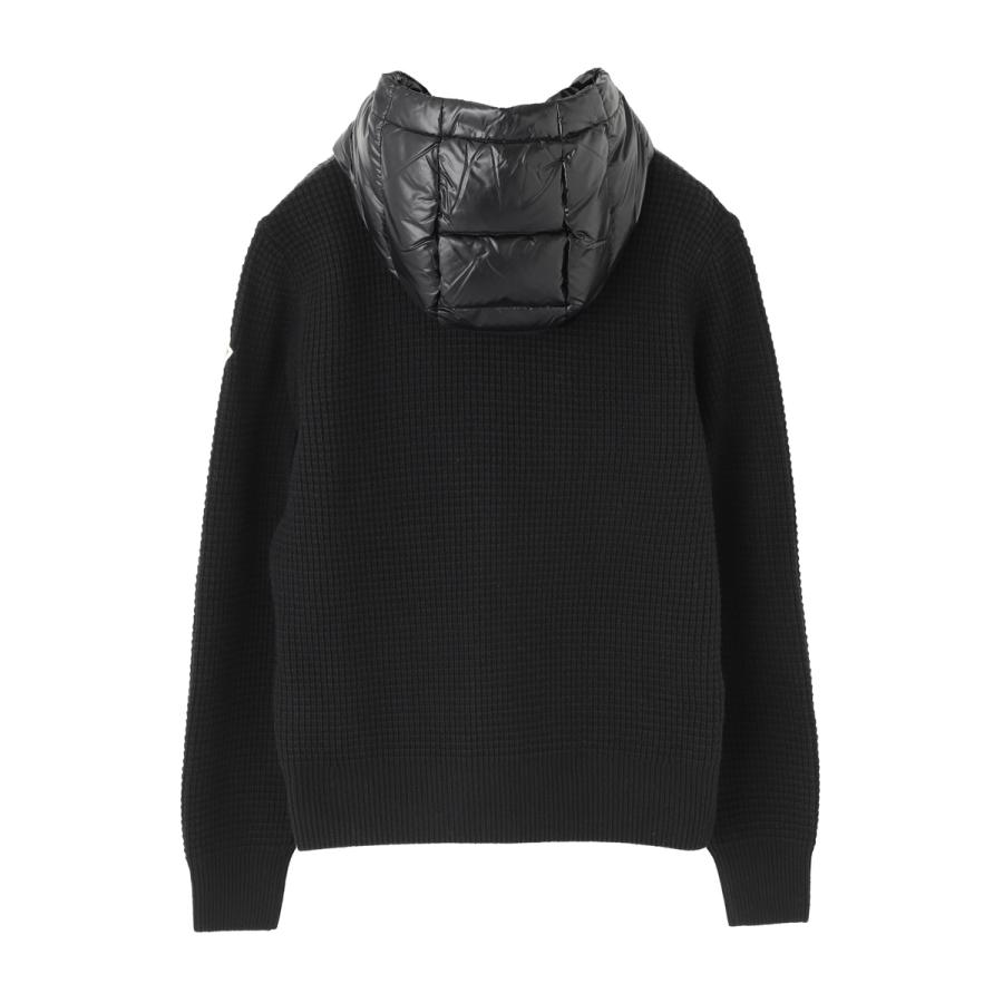 MONCLER（モンクレール） ダウン切り替え ジップアップカーディガン