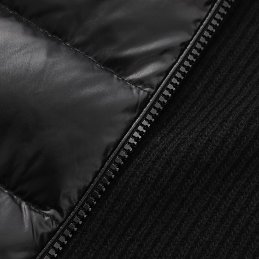 MONCLER（モンクレール） ダウン切り替え ジップアップカーディガン