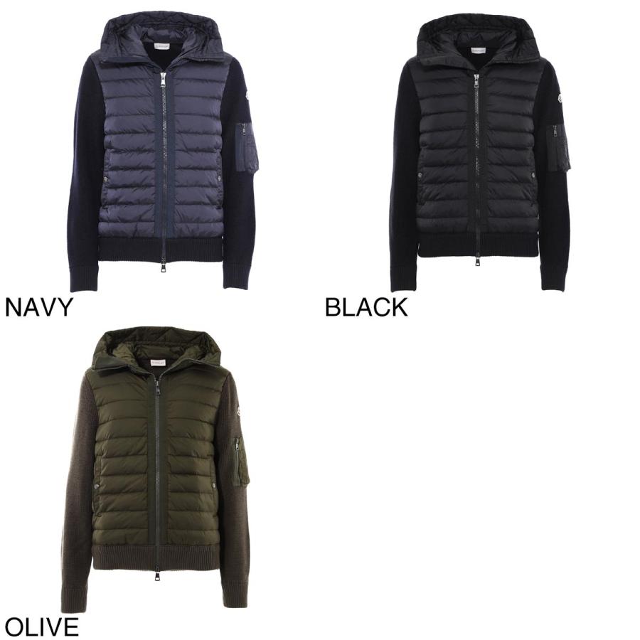 モンクレール MONCLER ブルゾン CARDIGAN TRICOT メンズ 9b50800-a9340-777の画像
