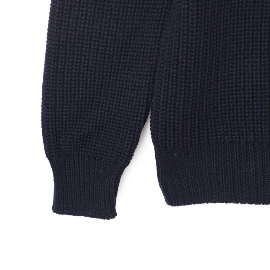 モンクレール MONCLER クルーネックニット ブルー 9c00006-m1131-f70