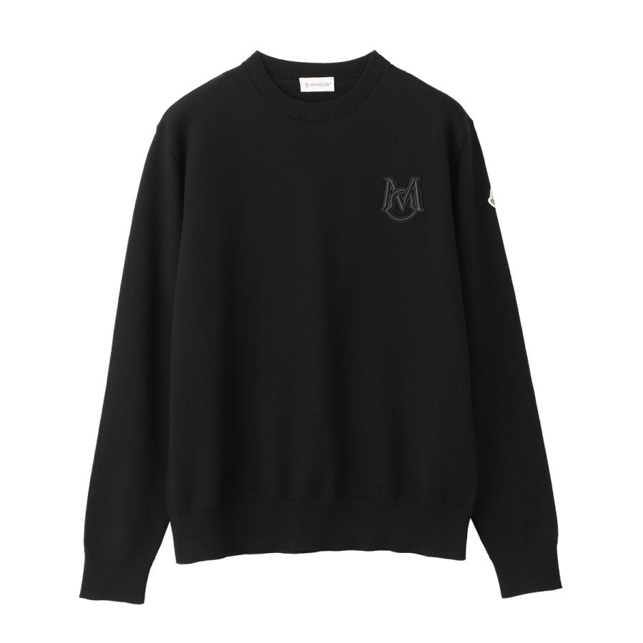 MONCLER（モンクレール） クルーネックニット ブラック メンズ 9c00013 