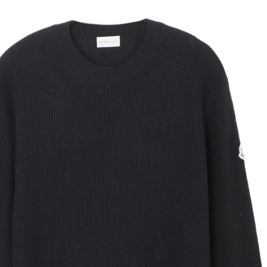 MONCLER（モンクレール） クルーネック セーター ブラック メンズ