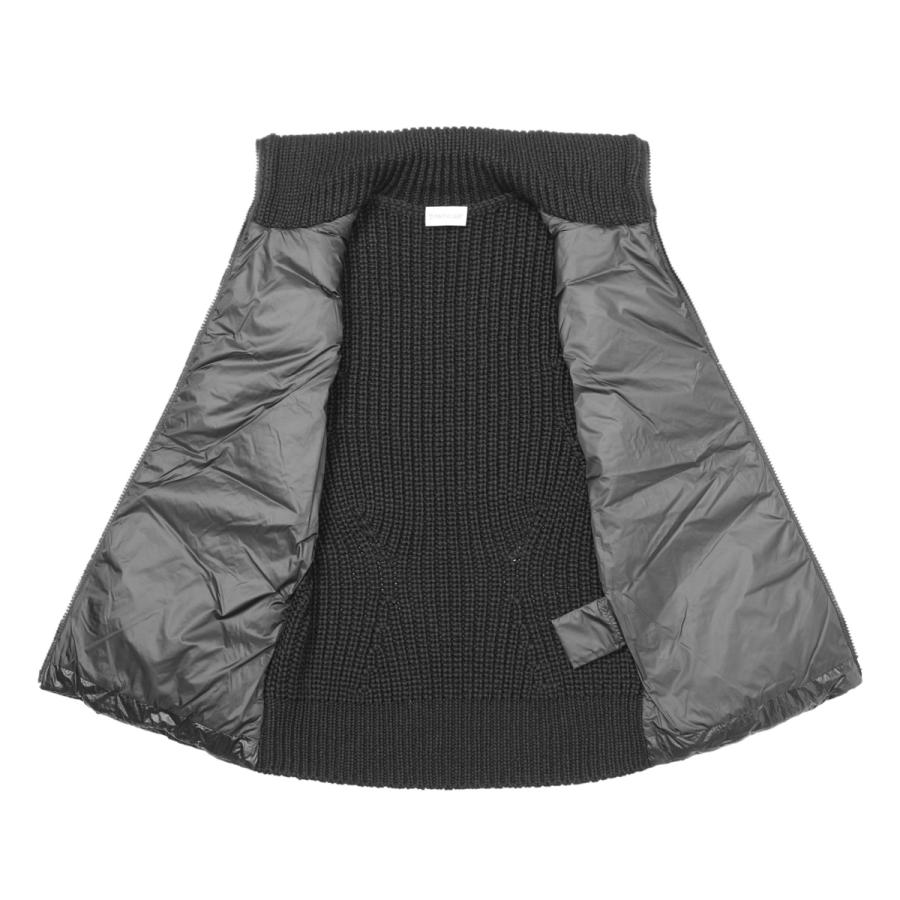 MONCLER（モンクレール） ダウン切り替え ベスト ジレ ブラック