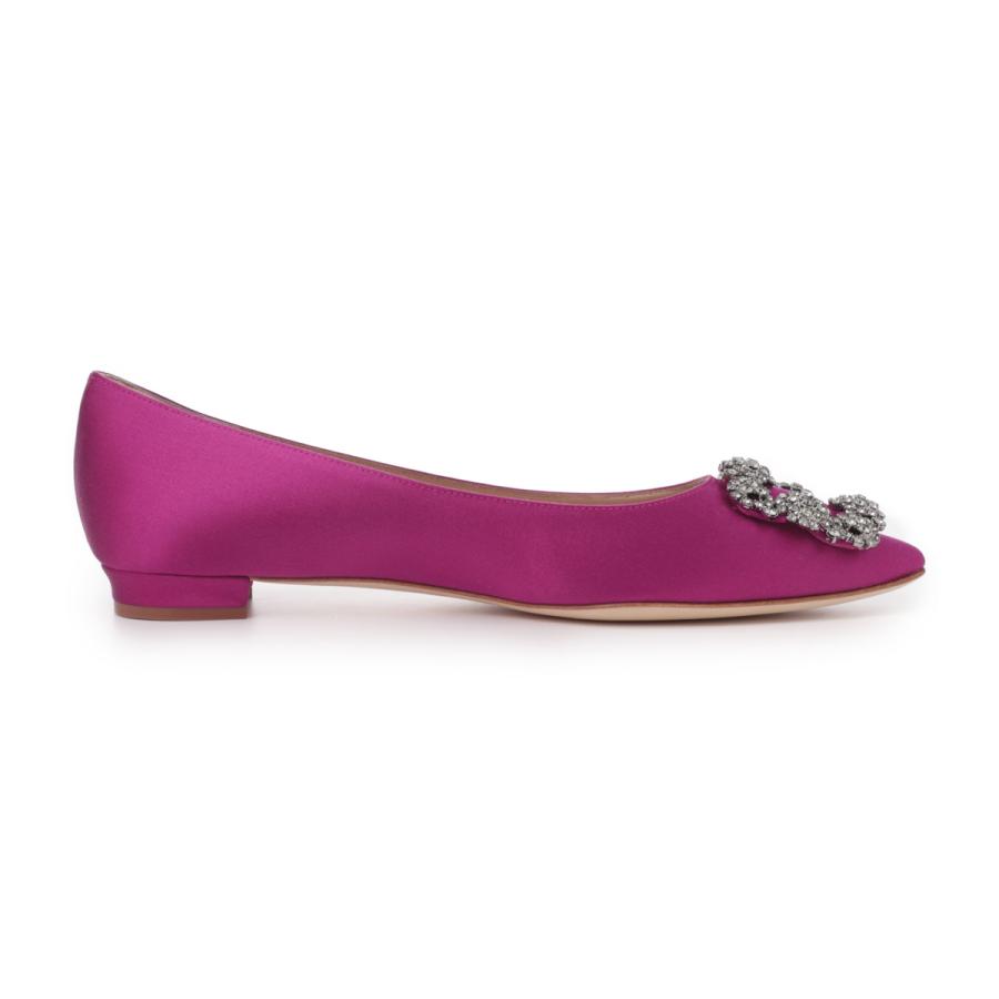 マノロ ブラニク MANOLO BLAHNIK パンプス HANGISI BALLERINAS