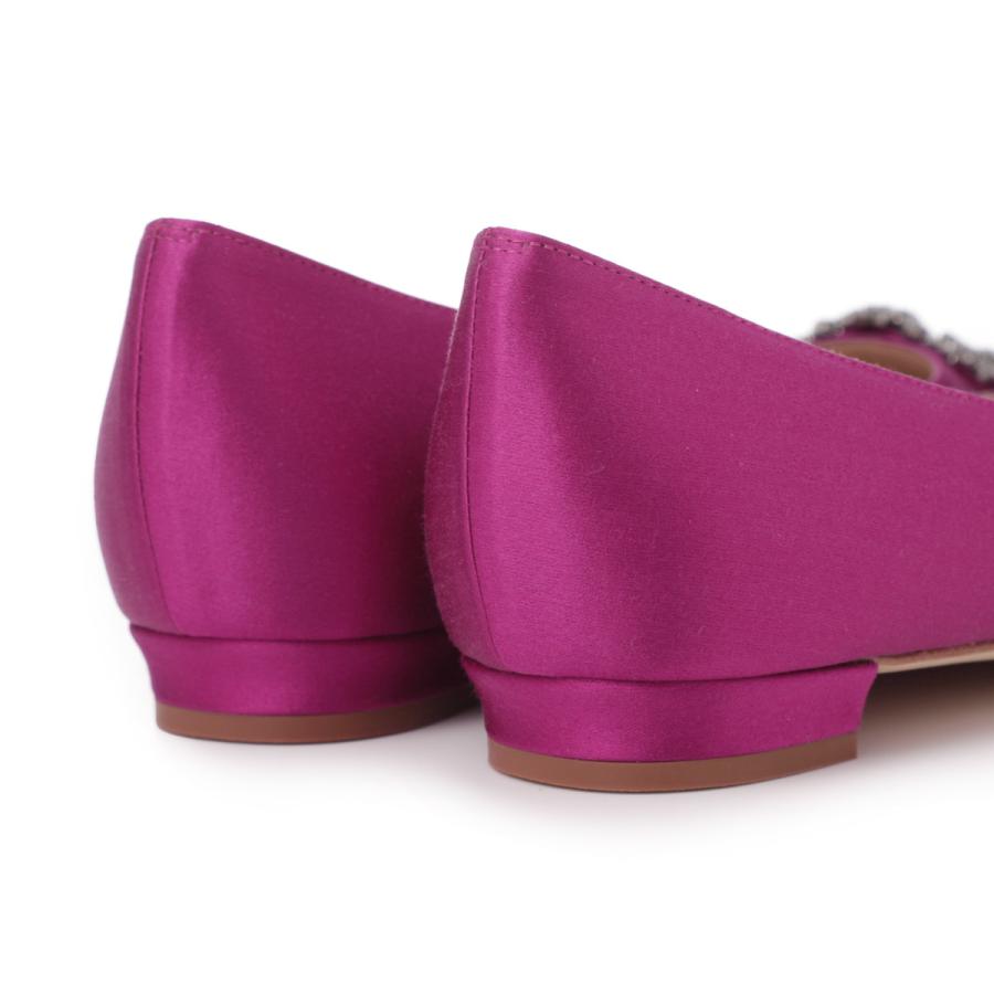 Manolo Blahnik スリングバックパンプス　ピンク36 ★ほぼ新品★ マノロ ブラニク MANOLO BLAHNIK パンプス HANGISI BALLERINAS