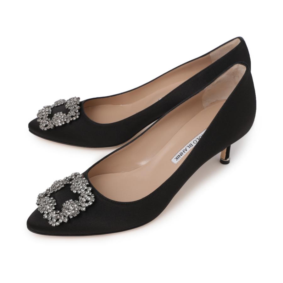 マノロ ブラニク MANOLO BLAHNIK パンプス HANGISI PUMPS ブラック