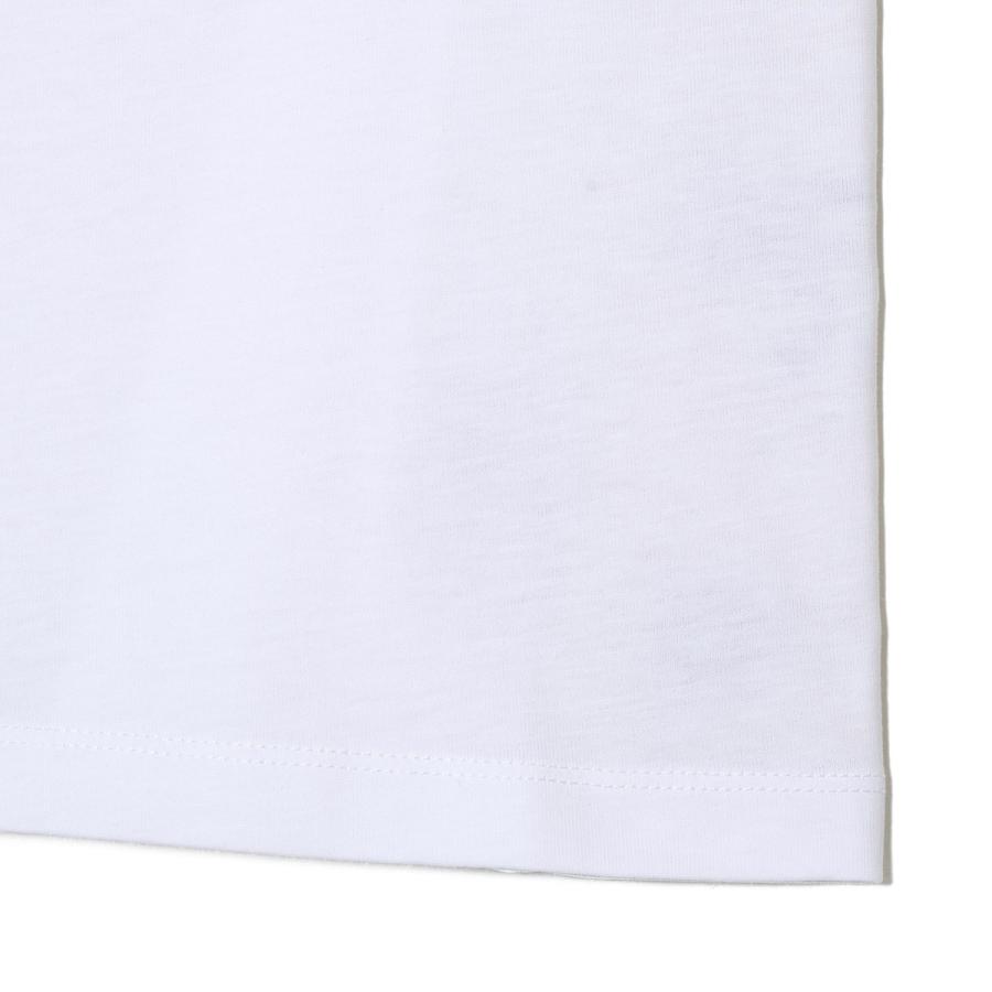 ガニー GANNI クルーネックTシャツ BASIC COTTON JERSEY CUTE ANIMALS ロゴT アニマルプリント ホワイト レディース a1050029-151-brightwhiteの画像