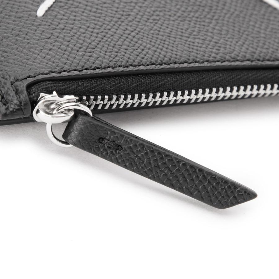 Maison Margiela 黒 レザー コインケース　マネークリップ Maison Margiela メゾンマルジェラ マネークリップ WALLET SLIM