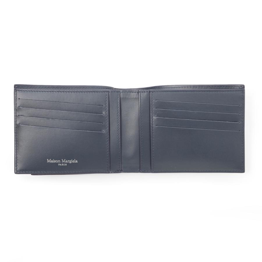 Maison Margiela 二つ折り財布 ネイビー　SA1UI0019 Maison Margiela 二つ折り財布 ネイビーSA1UI0019 | ヤマダウェブコム
