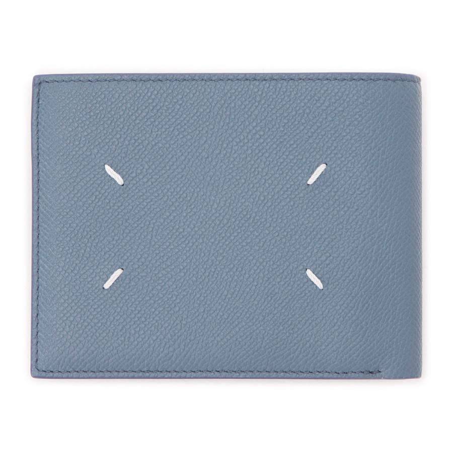 メゾンマルジェラ Maison Margiela 2つ折り財布 小銭入れ付き ブルー