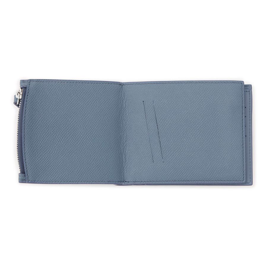 メゾンマルジェラ Maison Margiela 2つ折り財布 小銭入れ付き ブルー