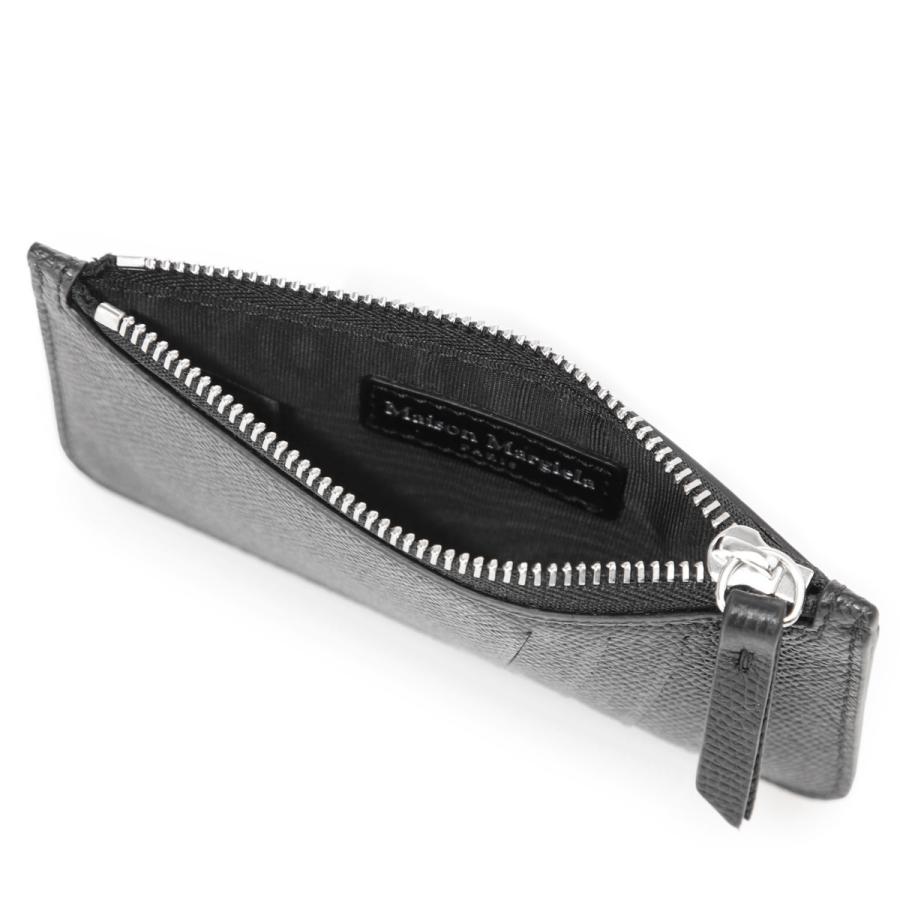 メゾンマルジェラ Maison Margiela カードケース CARD HOLDER ZIP EW ブラック メンズ sa1vx0008-p4745-t8013｜mb-y｜04