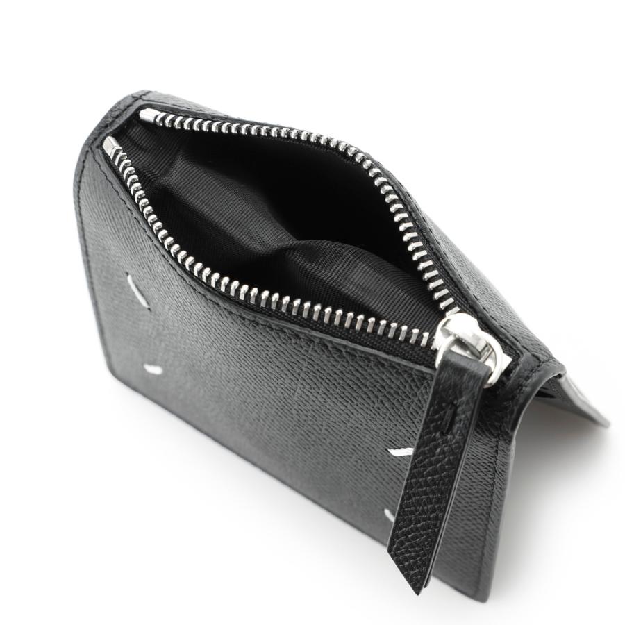 Maison Margiela メゾンマルジェラ　二つ折り財布 ブラック　美品 Maison Margiela メゾンマルジェラ 財布 二つ折り BI-FOLD