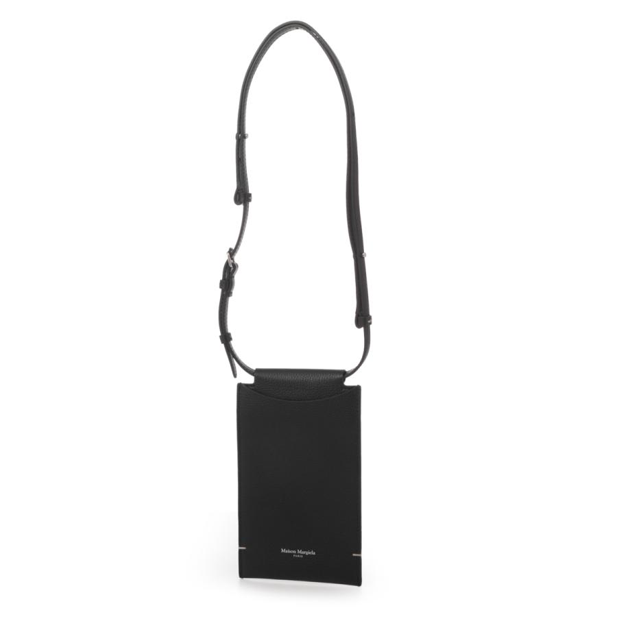 メゾンマルジェラ Maison Margiela スマートフォンポーチ DRESS-AGE PHONE NECK POUCH ネックポーチ ブラック メンズ sa2vz0005-p7268-h8419の画像