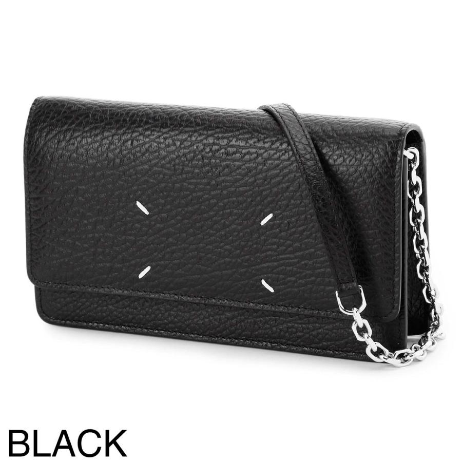 Maison Margiela チェーンウォレット黒 Maison Margiela メゾンマルジェラ 財布 長財布 4ステッチ