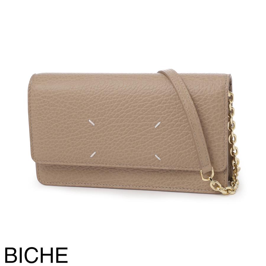 マルタンマルジェラ　正規品　ブラウンレザー ウォレットチェーン、お財布 マルタンマルジェラ 正規品 ブラウンレザー ウォレットチェーン