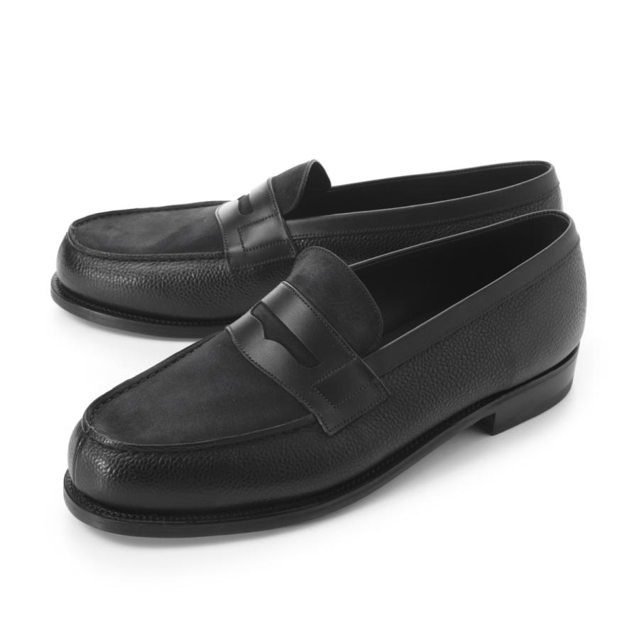ジェイエムウエストン J.M. WESTON ローファー SIGNATURE LOAFER #180 ワイズ:D 大きいサイズあり ブラック メンズ 180loafer-a41hkt1801f-d-blackの画像