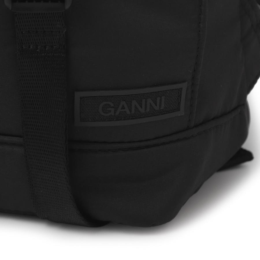 ガニー GANNI バックパック RECYCLED TECH BACKPACK リュックサック ブラック レディース a4755-099-blackの画像