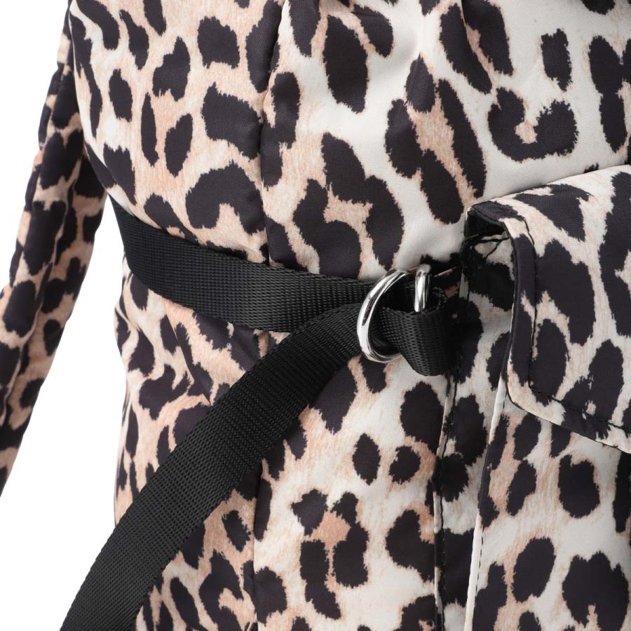 ガニー GANNI バックパック RECYCLED TECH BACKPACK PRINT リュックサック マルチカラー レディース a4757-943-leopardの画像