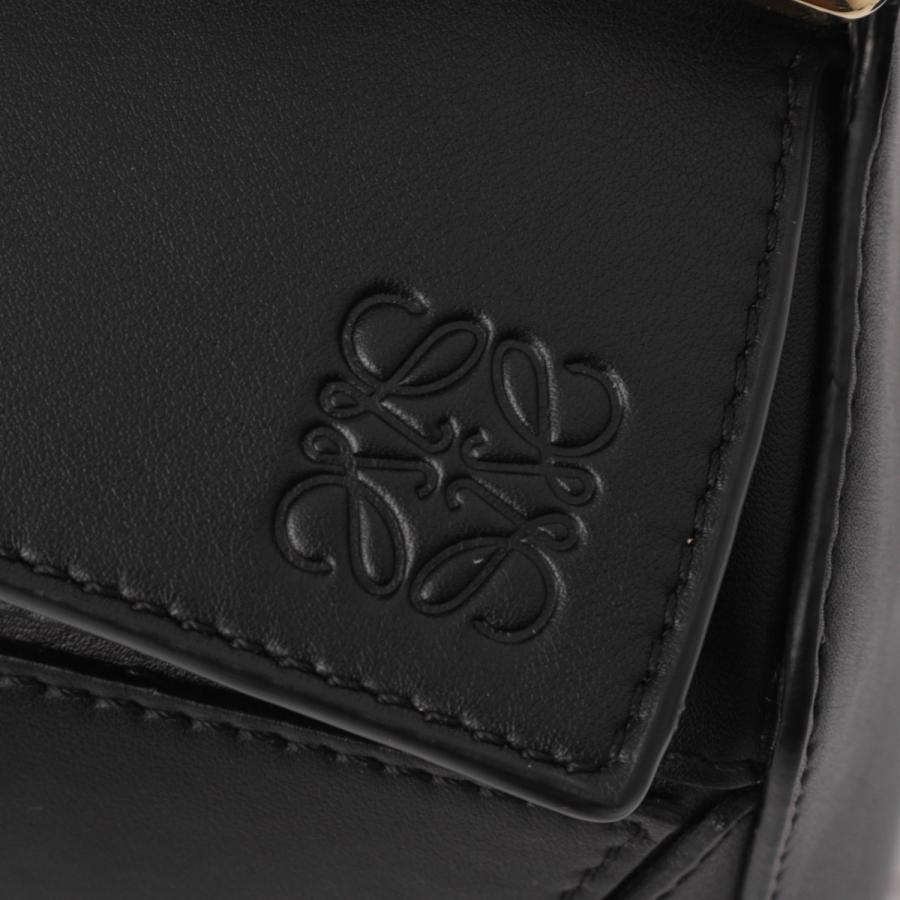 LOEWE（ロエベ） ハンドバッグ 3WAY PUZZLE SMALL WOVEN HANDLE