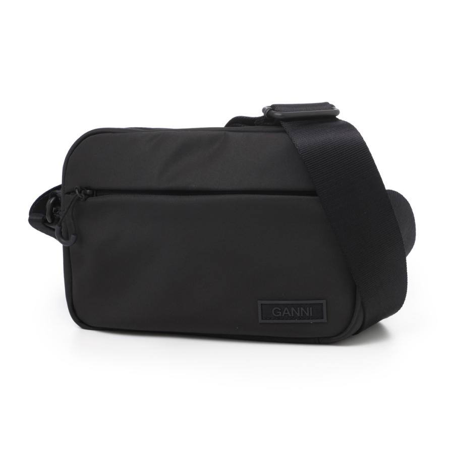 GANNI ガニー ショルダーバッグ FESTIVAL BAG ブラック