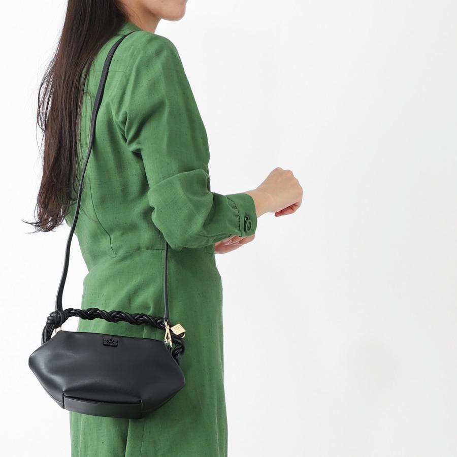[あす着] ガニー GANNI ハンドバッグ 2WAY クロスボディバッグ レディース GANNI BOU BAG MINI LLIC GANNI（ガニー） ハンドバッグ 2WAY GANNI BOU BAG MINI クロスボディ