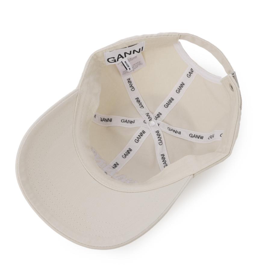 GANNI（ガニー） ベースボールキャップ ベージュ レディース a5861-135