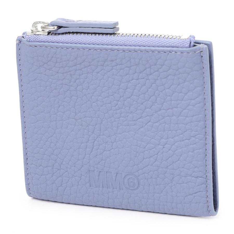 メゾンマルジェラ レザー コンパクト ファスナー ウォレット 財布 二つ折り財布 エムエム 6 メゾンマルジェラ MM6 Maison Margiela 2つ折り財布