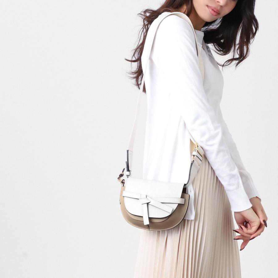 LOEWE（ロエベ） ショルダーバッグ GATE DUAL MINI BICOLOUR BAG