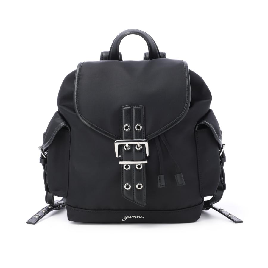 [あす着] ガニー GANNI バックパック リュックサック レディース BUCKY BACKPACK SMALL NYLON GANNI（ガニー） バックパック BUCKY BACKPACK SMALL NYLON リュック