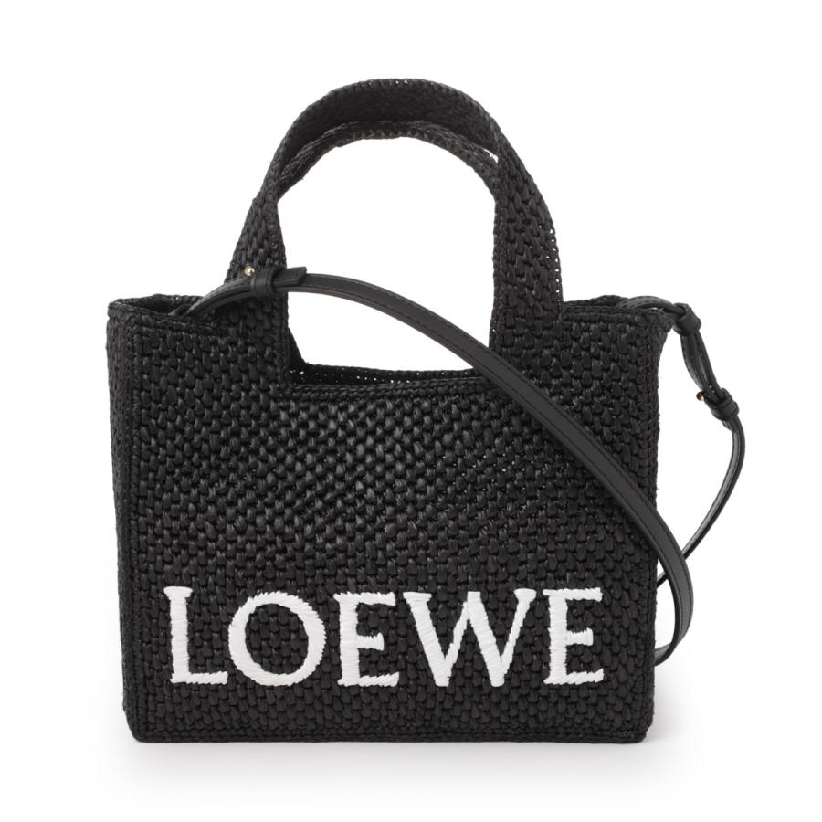 ロエベ バッグ LOEWE かごバッグ 2WAY LOEWE FONT TOTE SMALL BAG ショルダーバッグ レディース a685b59x01-1100の画像