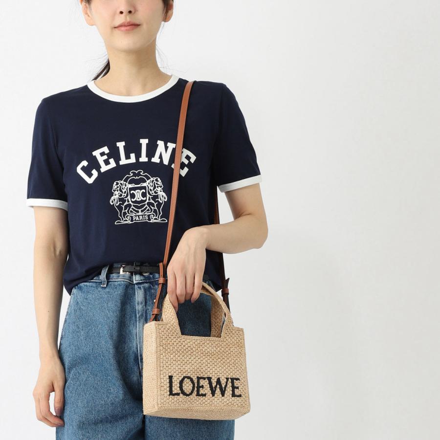 LOEWE トートバッグ 2WAY a685v46x01 LOEWE ロエベ トートバッグ 2WAY FONT TOTE MINI BAG ショルダー