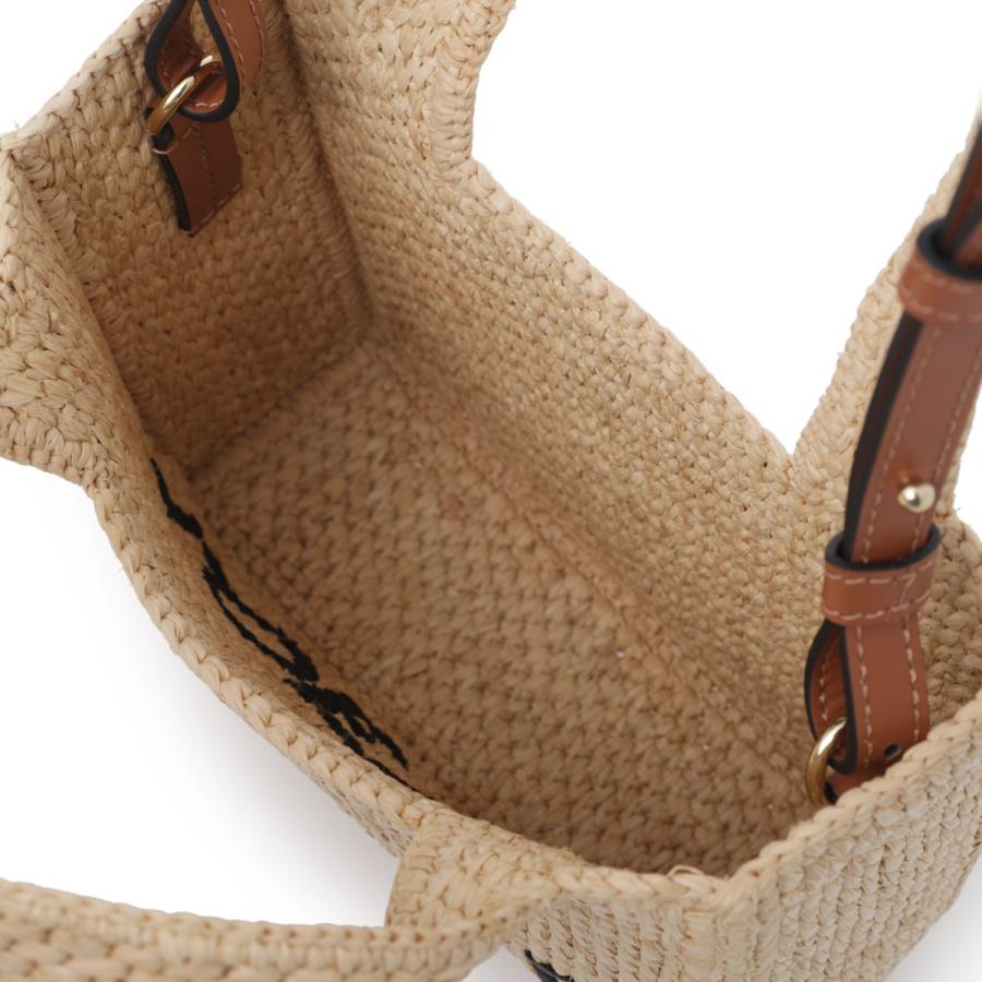 ロエベ LOEWE トートバッグ 2WAY LOEWE FONT TOTE MINI BAG ショルダーバッグ ベージュ レディース a685v46x01-2123の画像