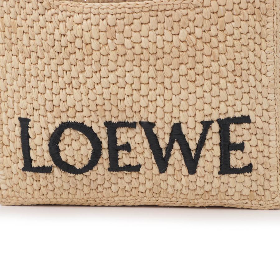 ロエベ LOEWE トートバッグ 2WAY LOEWE FONT TOTE MINI BAG ショルダーバッグ ベージュ レディース a685v46x01-2123の画像