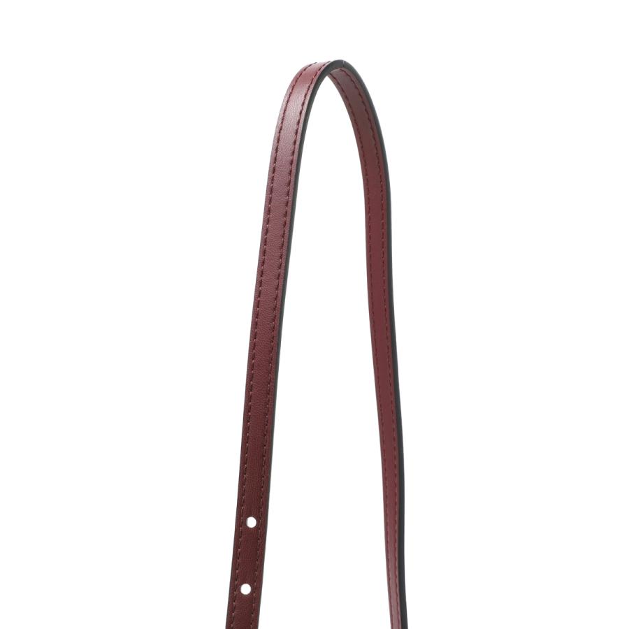 ガニー GANNI ハンドバッグ 2WAY BOU BAG MINI ショルダーバッグ ミニバッグ ブラウン レディース a6947-436-burgundyの画像