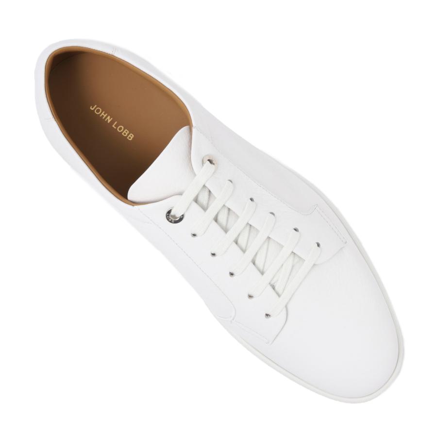 JOHN LOBB モルトン MOLTON ジョンロブ スニーカー 未使用 白 ☆超レア・新品未使用☆ ジョンロブ モルトン MOLTON グレイン