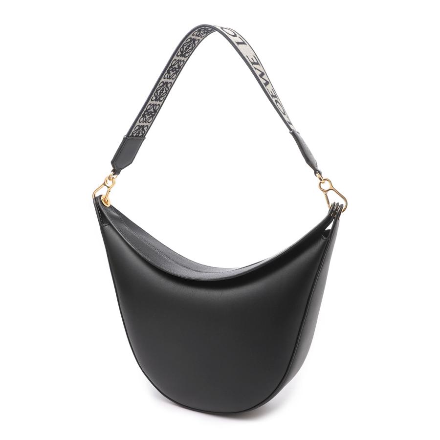 LOEWE（ロエベ） ショルダーバッグ LUNA BAG ホーボーバッグ ブラック