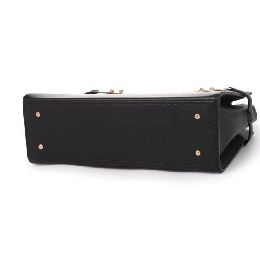 デルヴォー DELVAUX ハンドバッグ 2WAY TEMPETE CRUSH PM SILKY CALF ショルダーバッグ ブラック レディース aa0636bqs099zdo-blackの画像
