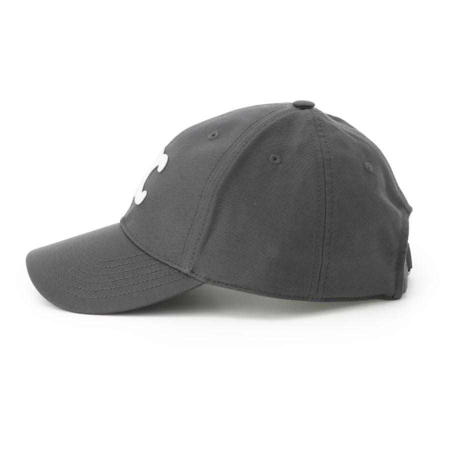 【極美品】CELINE セリーヌ トリオンフ ベースボールキャップ L グレー CELINE（セリーヌ） ベースボールキャップ TRIOMPHE BASEBALL CAP 6