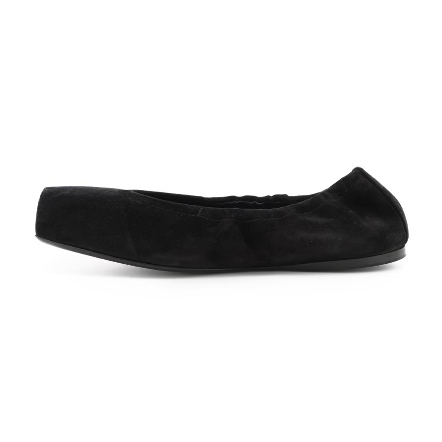 アライア ALAIA バレエシューズ SQUARE BALLET FLATS フラットシューズ ブラック レディース aa3a070ck324-999-noirの画像