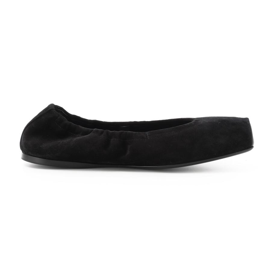アライア ALAIA バレエシューズ SQUARE BALLET FLATS フラットシューズ ブラック レディース aa3a070ck324-999-noirの画像