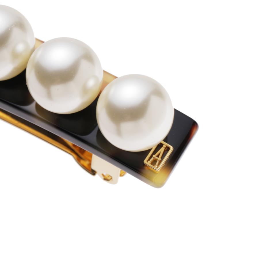 アレクサンドルドゥパリ ALEXANDRE DE PARIS バレッタ TIMELESS BARRETTE AUTO 8CM PERLEE レディース aa8-16919-03-wの画像