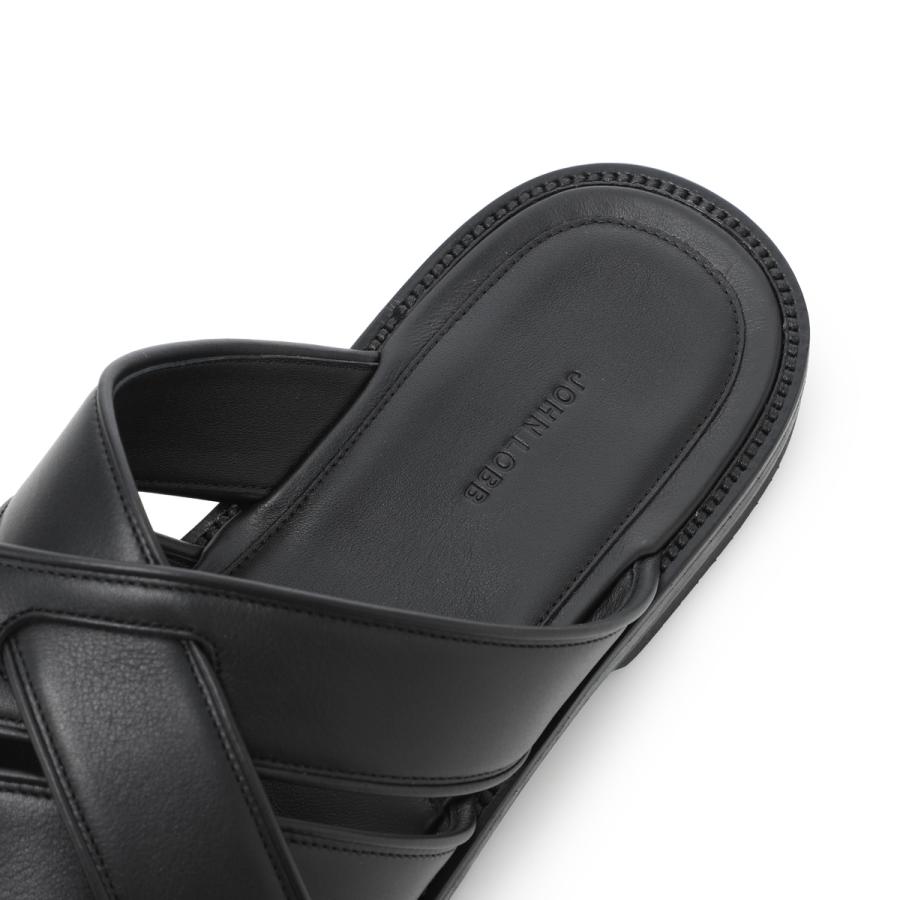ジョンロブ JOHN LOBB サンダル SALT ソルト 大きいサイズあり ブラック メンズ salt-aa9ab8l-1r-blackの画像